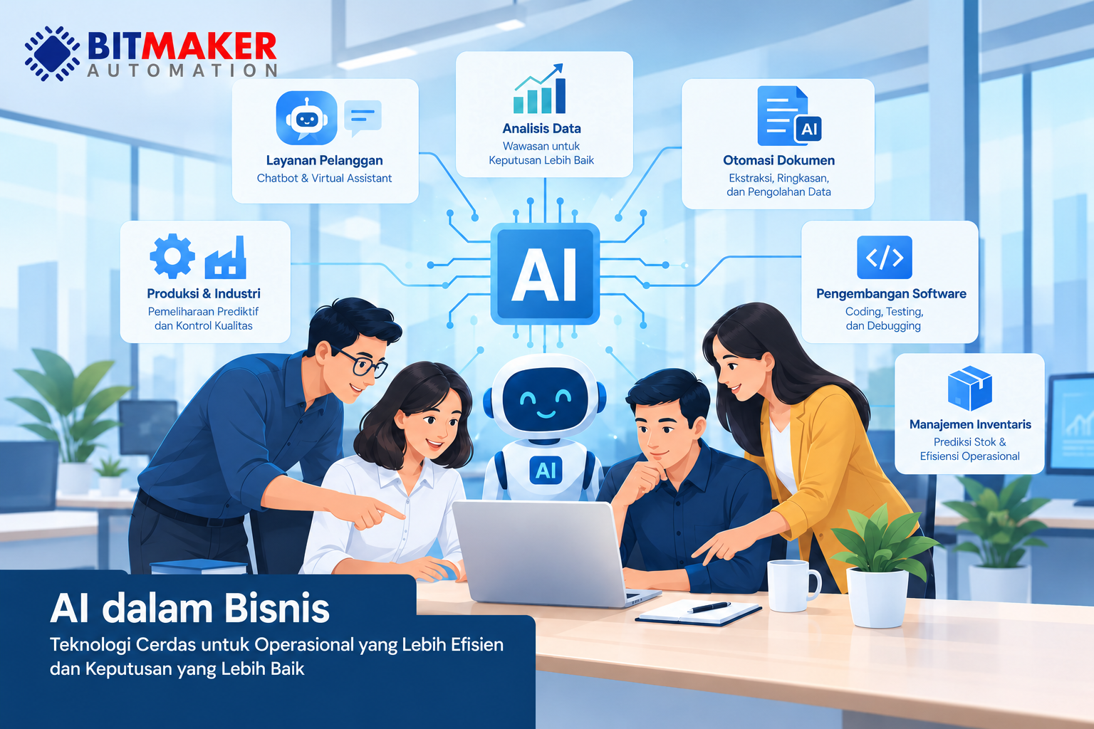 AI dalam Bisnis: Bagaimana Kecerdasan Buatan Mengubah Cara Kita Bekerja